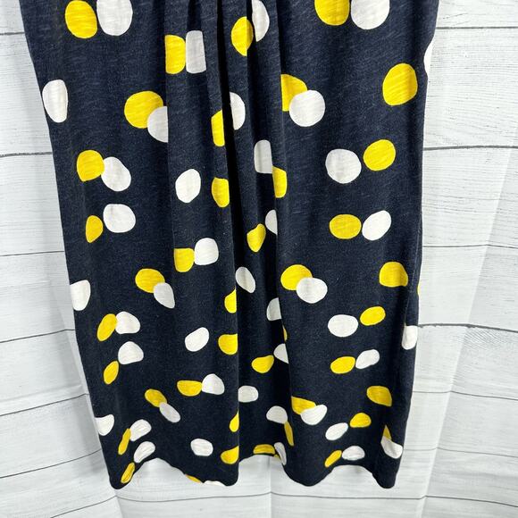 Boden Womens size 4 Tarifa Polka Dot Embroidered Sleeveless Shift Dress Blue - Picture 7 of 11